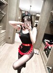 [Cosplay] 奔跑的晶骡儿 黑红情趣