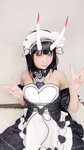 [Cosplay] PoppaChan ポッパちゃん - Noshiro Maid