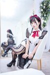 [Cosplay] 阿半今天很开心 透明女仆