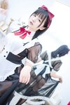 [Cosplay] 阿半今天很开心 透明女仆
