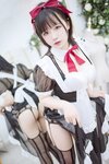 [Cosplay] 阿半今天很开心 透明女仆
