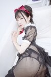 [Cosplay] 阿半今天很开心 透明女仆