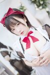[Cosplay] 阿半今天很开心 透明女仆