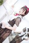 [Cosplay] 阿半今天很开心 透明女仆