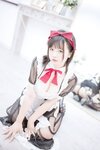 [Cosplay] 阿半今天很开心 透明女仆