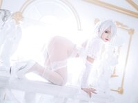 [Cosplay] 日奈娇 NO.100 - 白色花嫁