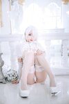 [Cosplay] 日奈娇 NO.100 - 白色花嫁