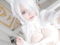 [Cosplay] 日奈娇 NO.100 - 白色花嫁