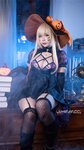 [Cosplay] 自闭颜球球 无颜小天使wy 喜多川海梦万圣节