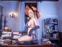 [Cosplay] 自闭颜球球 无颜小天使wy 喜多川海梦万圣节