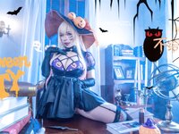 [Cosplay] 自闭颜球球 无颜小天使wy 喜多川海梦万圣节