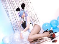 [Cosplay] PoppaChan ポッパちゃん - Rem Bunny Re-Zero
