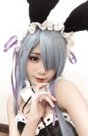 [Cosplay] PoppaChan ポッパちゃん - Rem Bunny Re-Zero