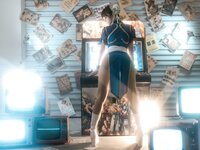 [Cosplay] Sakurai Ningning 桜井宁宁 - Chun Li 电玩春丽