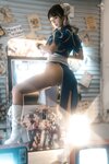 [Cosplay] Sakurai Ningning 桜井宁宁 - Chun Li 电玩春丽