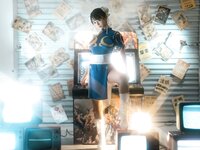 [Cosplay] Sakurai Ningning 桜井宁宁 - Chun Li 电玩春丽