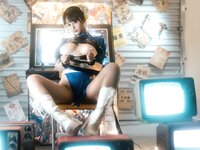 [Cosplay] Sakurai Ningning 桜井宁宁 - Chun Li 电玩春丽