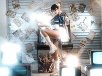 [Cosplay] Sakurai Ningning 桜井宁宁 - Chun Li 电玩春丽