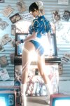 [Cosplay] Sakurai Ningning 桜井宁宁 - Chun Li 电玩春丽