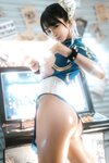 [Cosplay] Sakurai Ningning 桜井宁宁 - Chun Li 电玩春丽