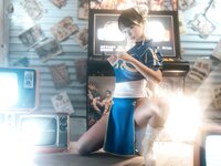 [Cosplay] Sakurai Ningning 桜井宁宁 - Chun Li 电玩春丽