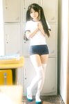[Cosplay] Rua 阮阮 - Spring, changing to gym clothes 春の更衣室 体操服