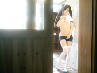 [Cosplay] Rua 阮阮 - Spring, changing to gym clothes 春の更衣室 体操服