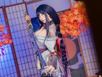 [Cosplay] Yaokoututu 咬一口兔娘ovo - Raiden General 原神雷电将军