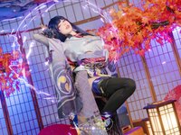 [Cosplay] Yaokoututu 咬一口兔娘ovo - Raiden General 原神雷电将军