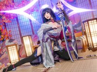 [Cosplay] Yaokoututu 咬一口兔娘ovo - Raiden General 原神雷电将军
