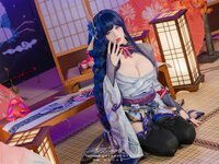 [Cosplay] Yaokoututu 咬一口兔娘ovo - Raiden General 原神雷电将军