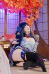 [Cosplay] Yaokoututu 咬一口兔娘ovo - Raiden General 原神雷电将军