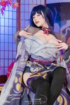 [Cosplay] Yaokoututu 咬一口兔娘ovo - Raiden General 原神雷电将军