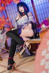 [Cosplay] Yaokoututu 咬一口兔娘ovo - Raiden General 原神雷电将军