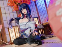 [Cosplay] Yaokoututu 咬一口兔娘ovo - Raiden General 原神雷电将军