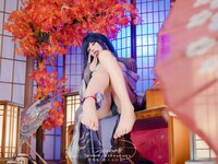 [Cosplay] Yaokoututu 咬一口兔娘ovo - Raiden General 原神雷电将军