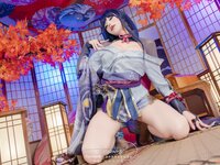 [Cosplay] Yaokoututu 咬一口兔娘ovo - Raiden General 原神雷电将军