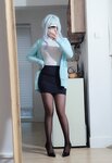 [Cosplay] 日奈娇 NO.96 - 未亡人雪女_1