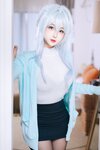 [Cosplay] 日奈娇 NO.96 - 未亡人雪女_1
