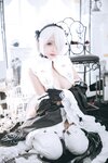[Cosplay] 日奈娇 NO.98 - 2B奶盖女仆