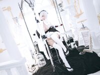[Cosplay] 日奈娇 NO.98 - 2B奶盖女仆