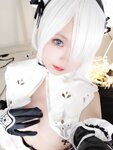 [Cosplay] 日奈娇 NO.98 - 2B奶盖女仆