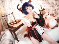 [Cosplay] 阿包也是兔娘 原神 香菱
