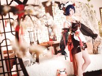 [Cosplay] 阿包也是兔娘 原神 香菱