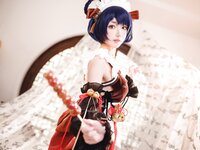 [Cosplay] 阿包也是兔娘 原神 香菱