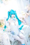 [Cosplay] Aiwest 艾西 - Hatsune powder butterfly flower 初音 粉蝶花