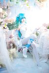 [Cosplay] Aiwest 艾西 - Hatsune powder butterfly flower 初音 粉蝶花