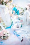 [Cosplay] Aiwest 艾西 - Hatsune powder butterfly flower 初音 粉蝶花
