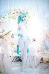 [Cosplay] Aiwest 艾西 - Hatsune powder butterfly flower 初音 粉蝶花