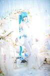 [Cosplay] Aiwest 艾西 - Hatsune powder butterfly flower 初音 粉蝶花